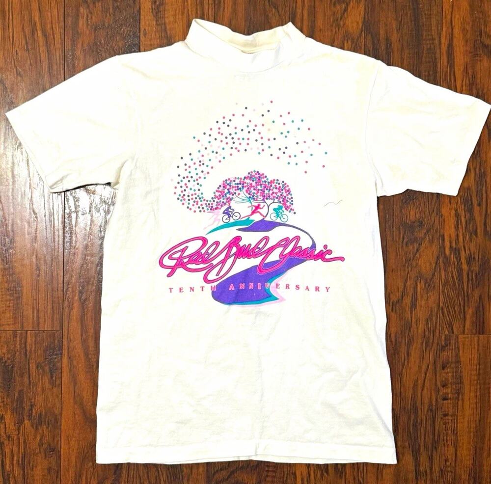 Vtg 1992 Redbud Classic 10th Anniversary Oklahoma City Race T Shirt Large USA